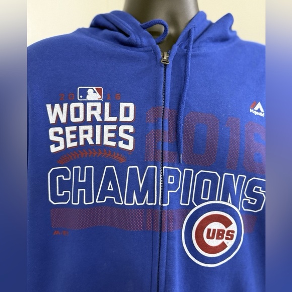 Chicago Cubs Majestic Mens 2016
World Series Champions Fierce
Favorite Hoodie S - Picture 3 of 11